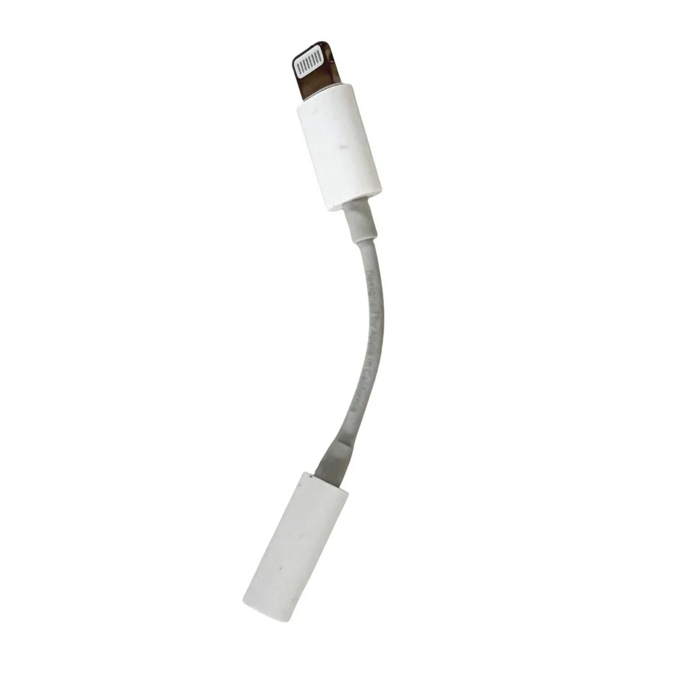 Apple‎ Lightning to 3.5mm Headphone Jack Adapter OEM Genuine White
